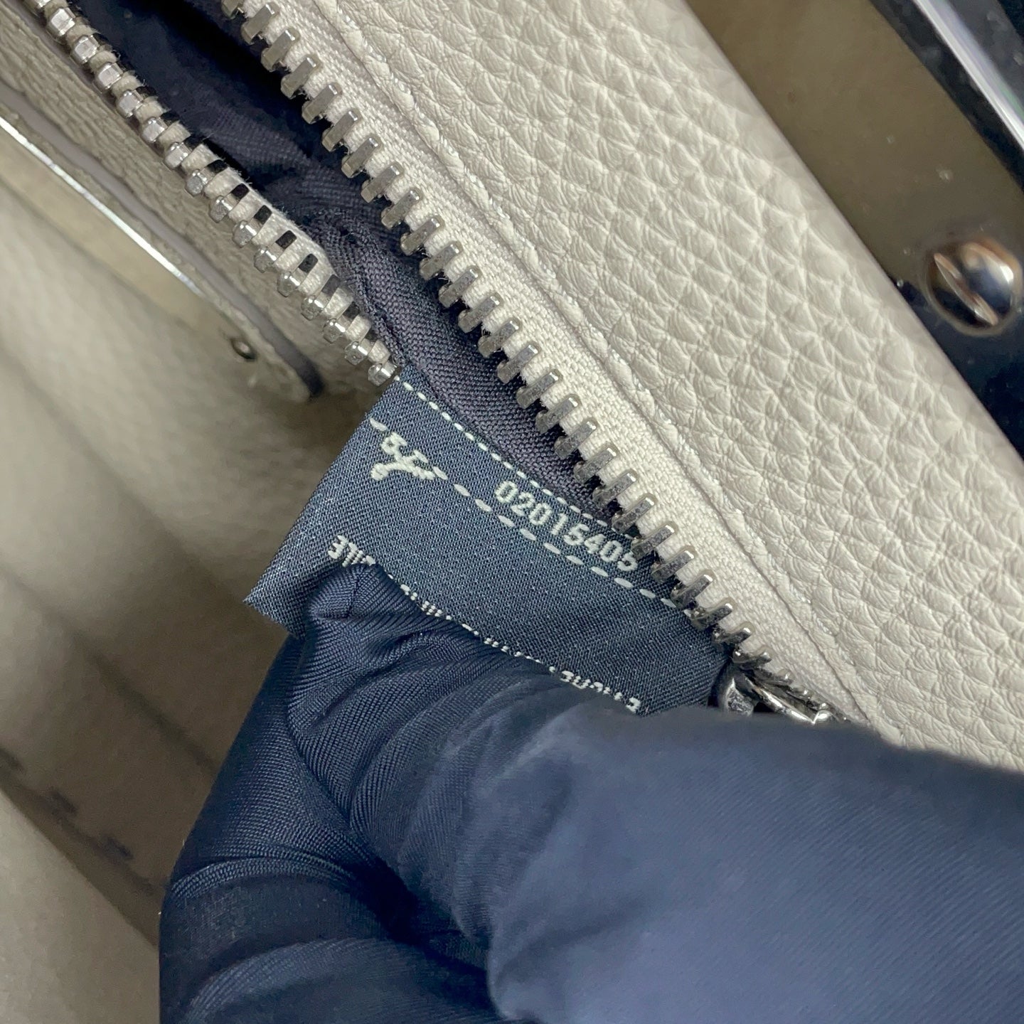 Fendi Gray Satchel