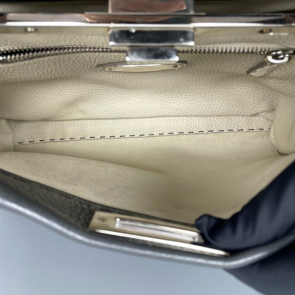 Fendi Gray Satchel