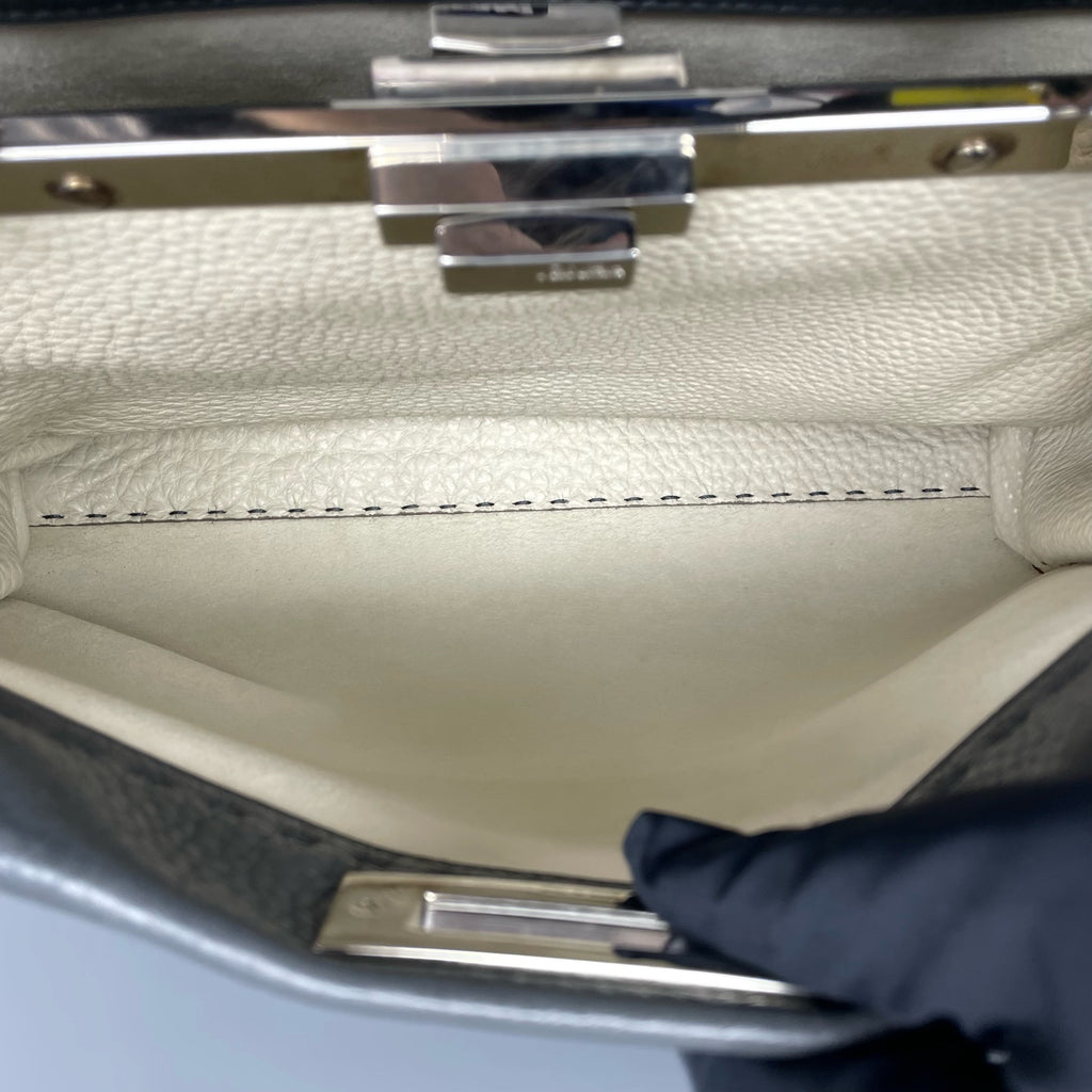 Fendi Gray Satchel