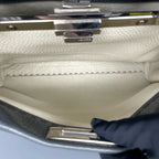 Fendi Gray Satchel
