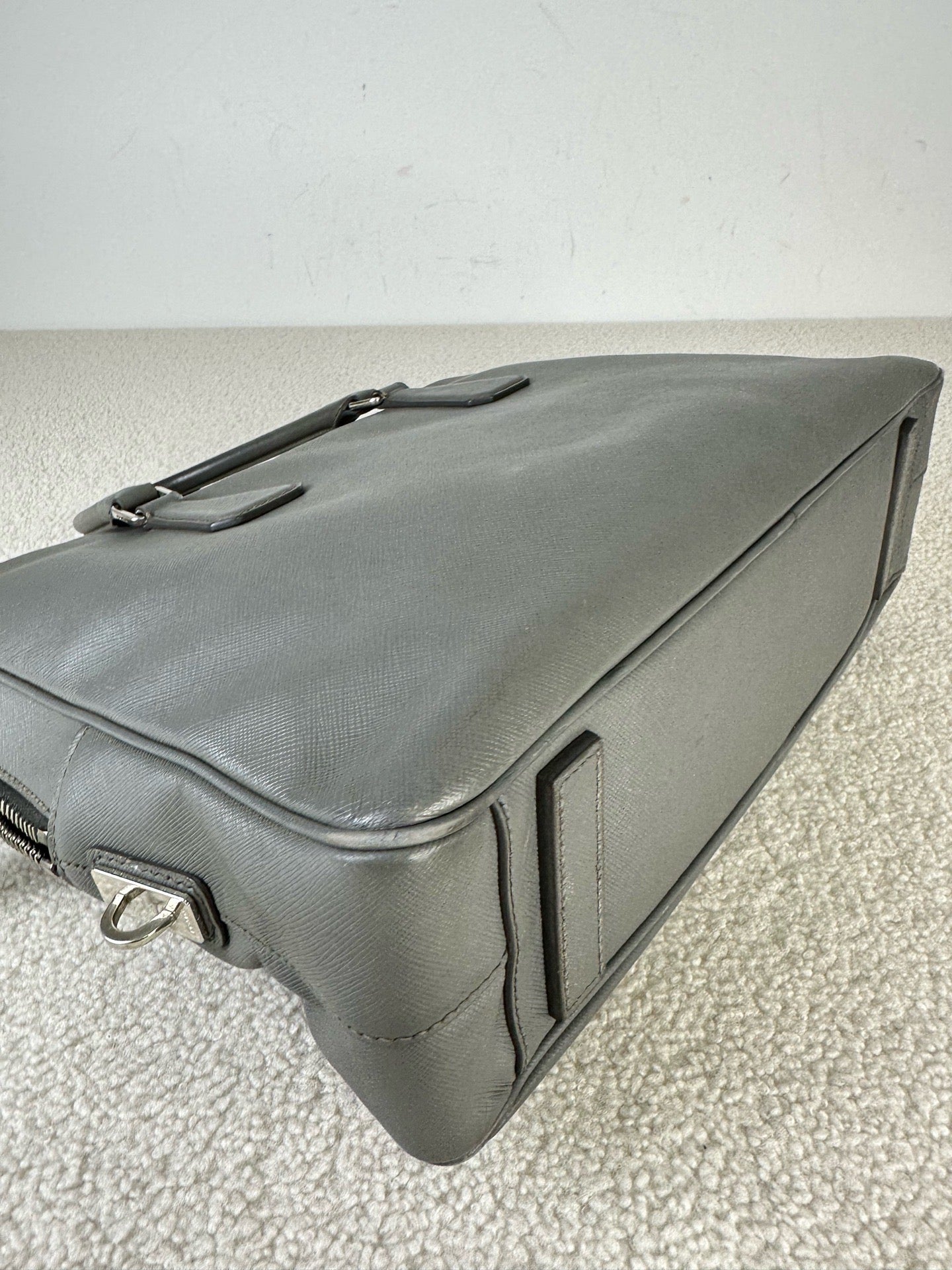 Prada Gray Satchel