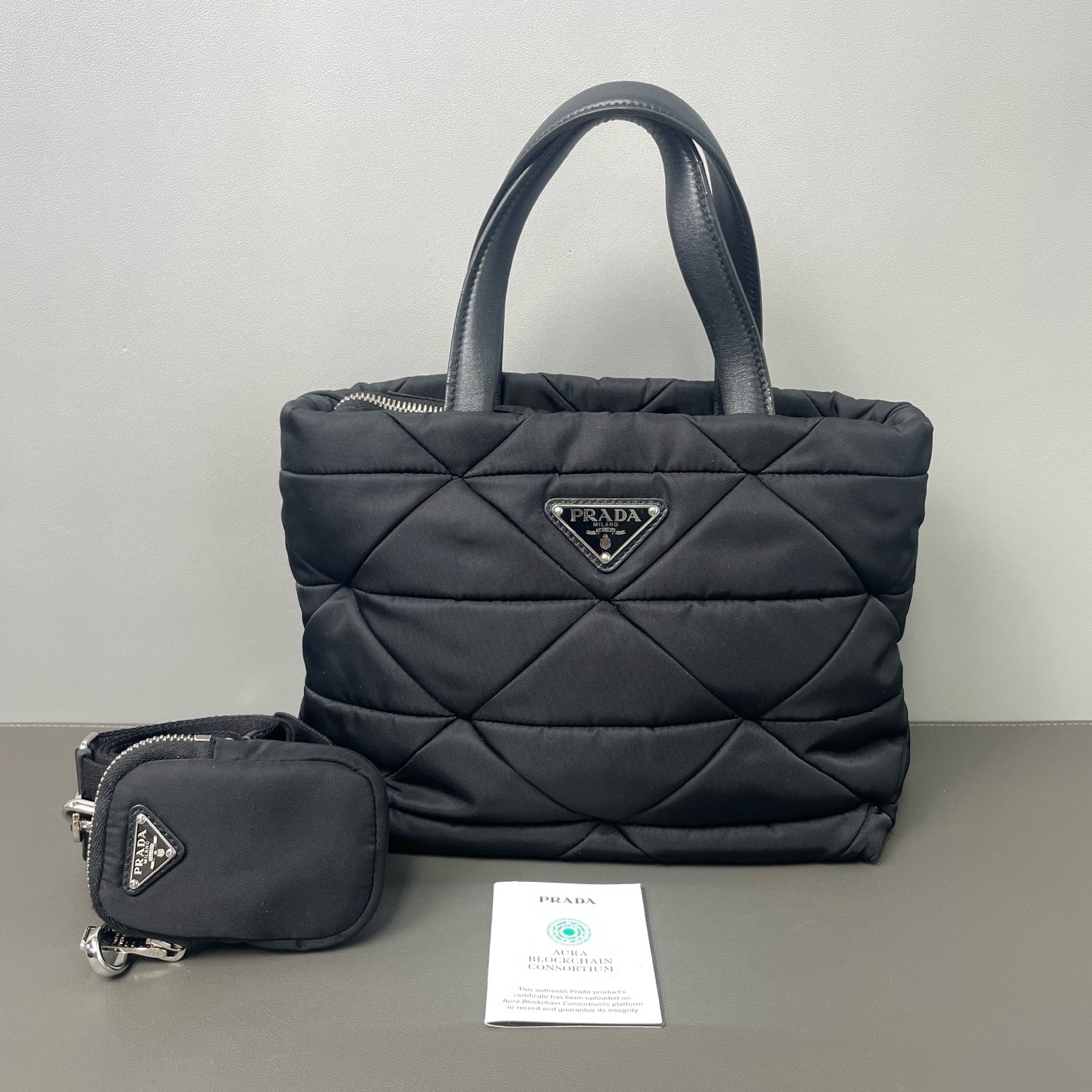 Prada Cordura Black Tote