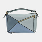 Loewe Puzzle Blue Satchel