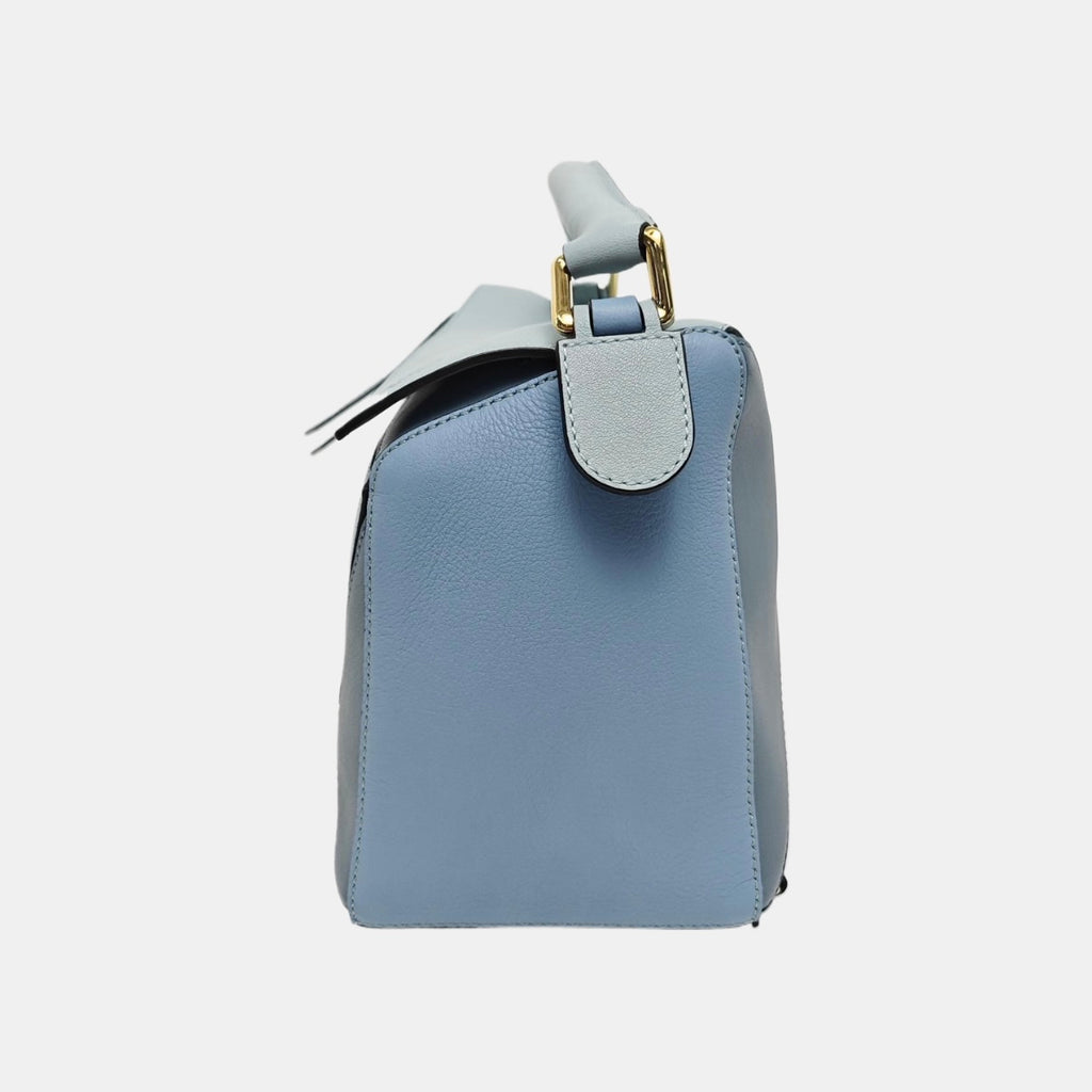 Loewe Puzzle Blue Satchel
