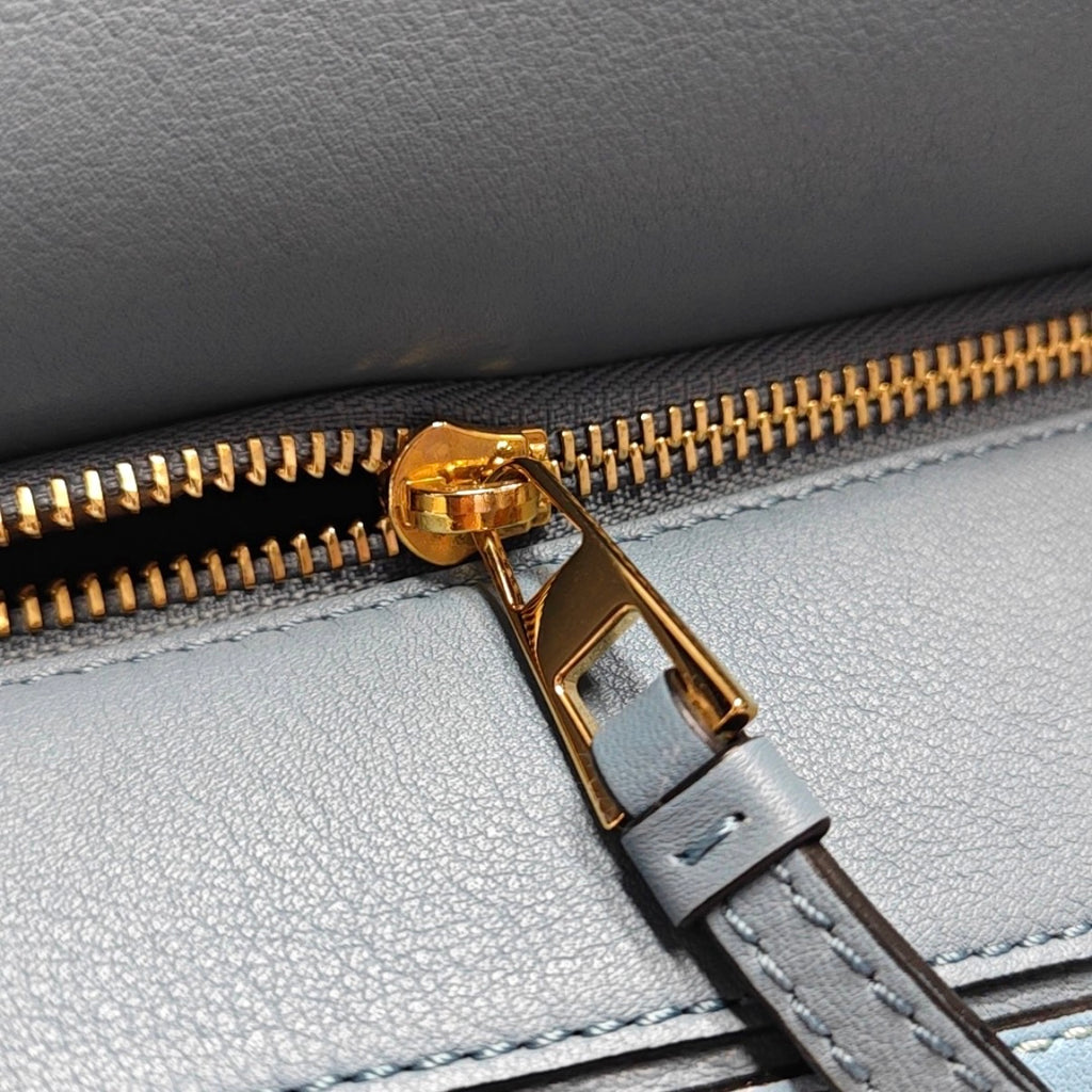 Loewe Puzzle Blue Satchel