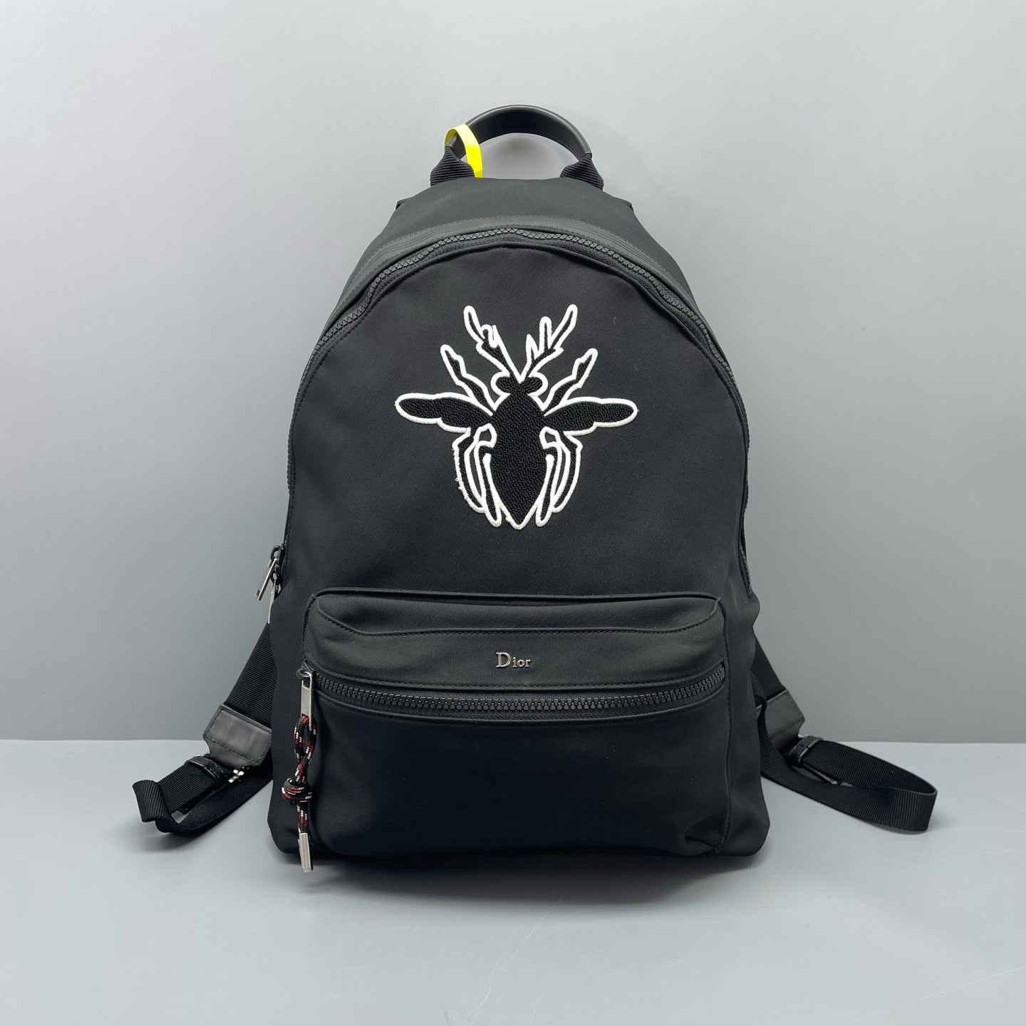 Dior Canvas Black Backpack