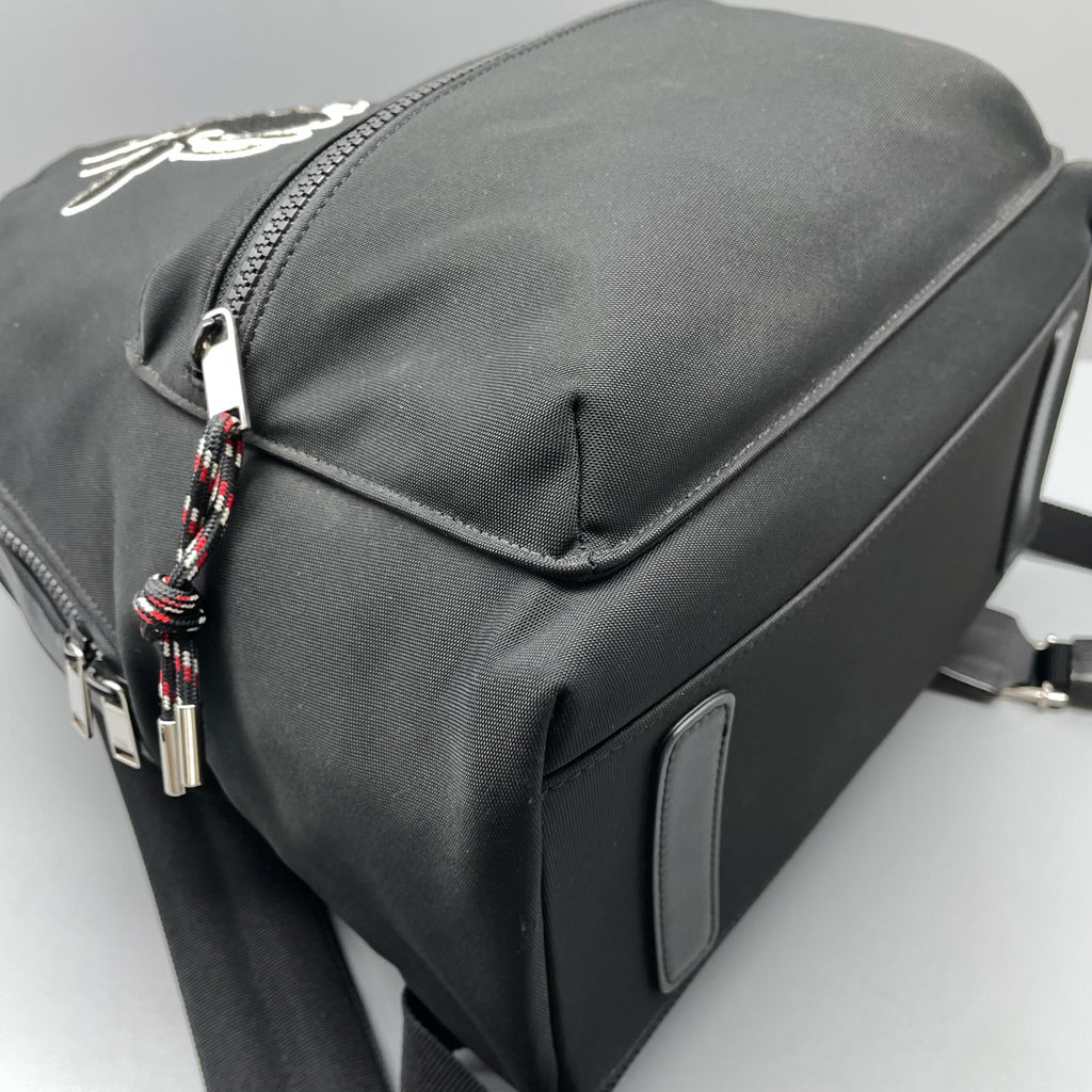 Dior Canvas Black Backpack