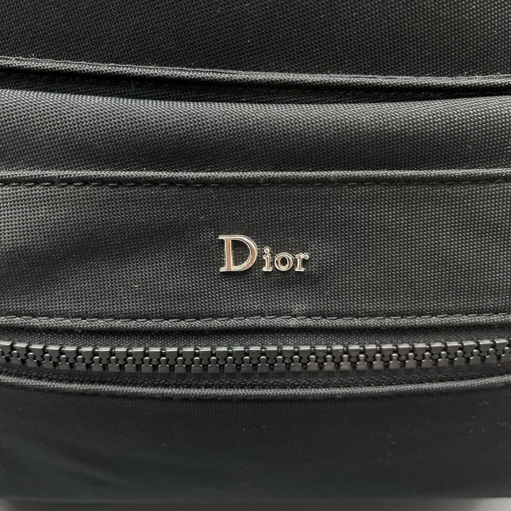 Dior Canvas Black Backpack