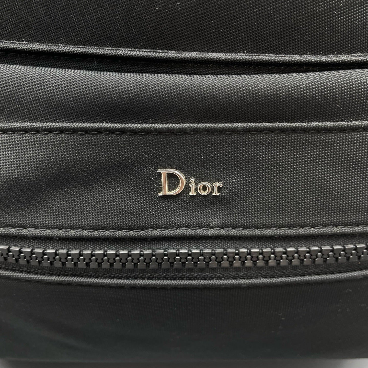 Dior Canvas Black Backpack