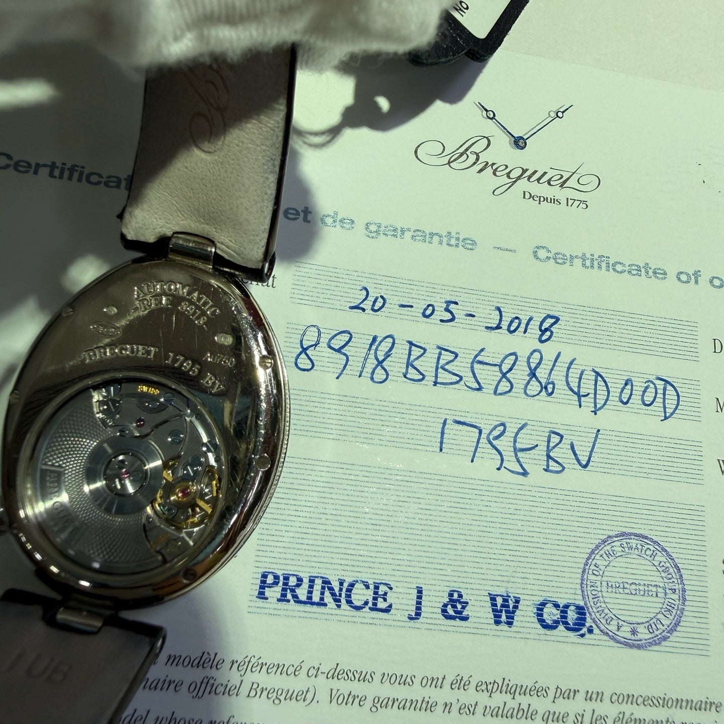 Breguet The Queen of Naples Series White 36,5