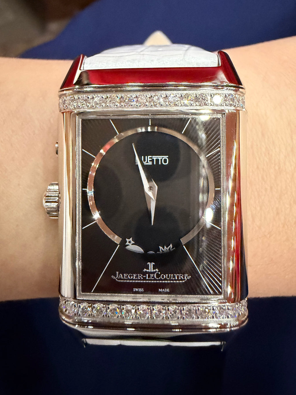 Jaeger LeCoultre Flip the wristwatch Manual-wind watch 40.2x25 mm Q2698420