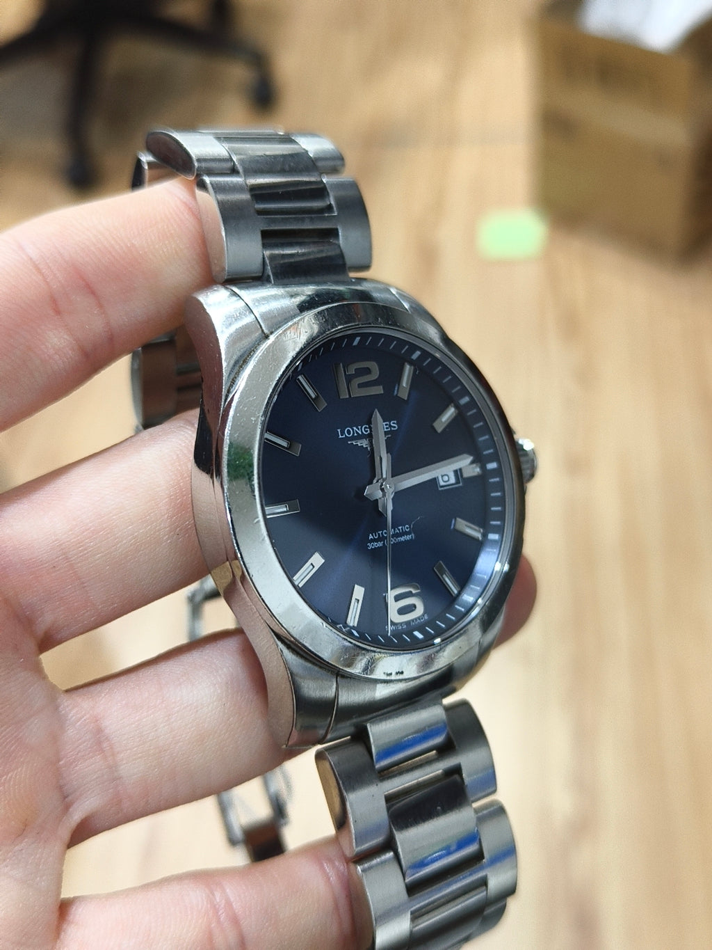 Longines Conquest Series Mechanical watch 41.00mm L3.777.4.99.6