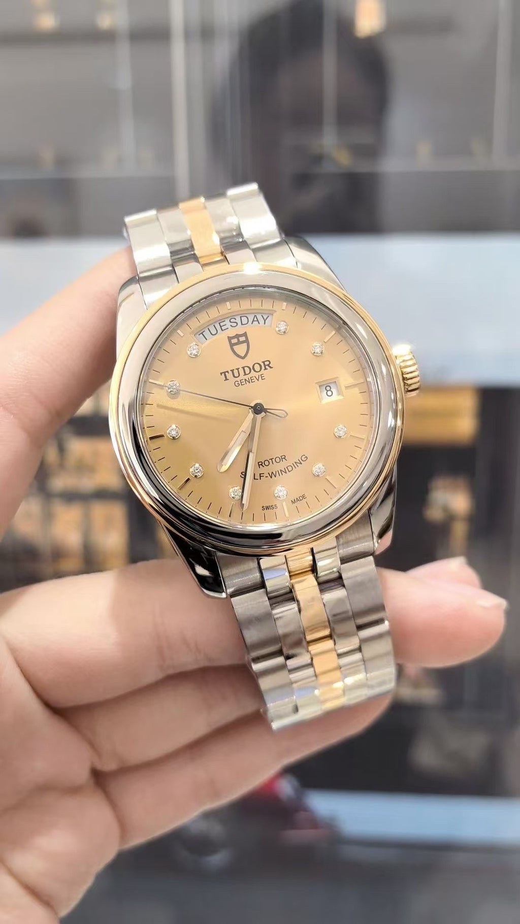 Tudor Gold Automatic (self-winding) watch