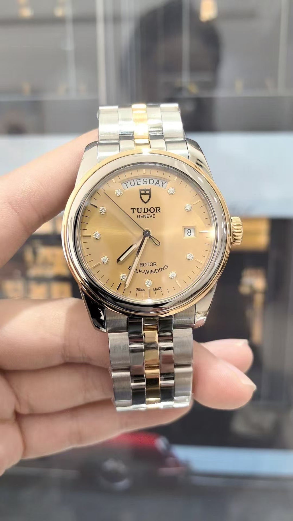 Tudor Gold Automatic (self-winding) watch