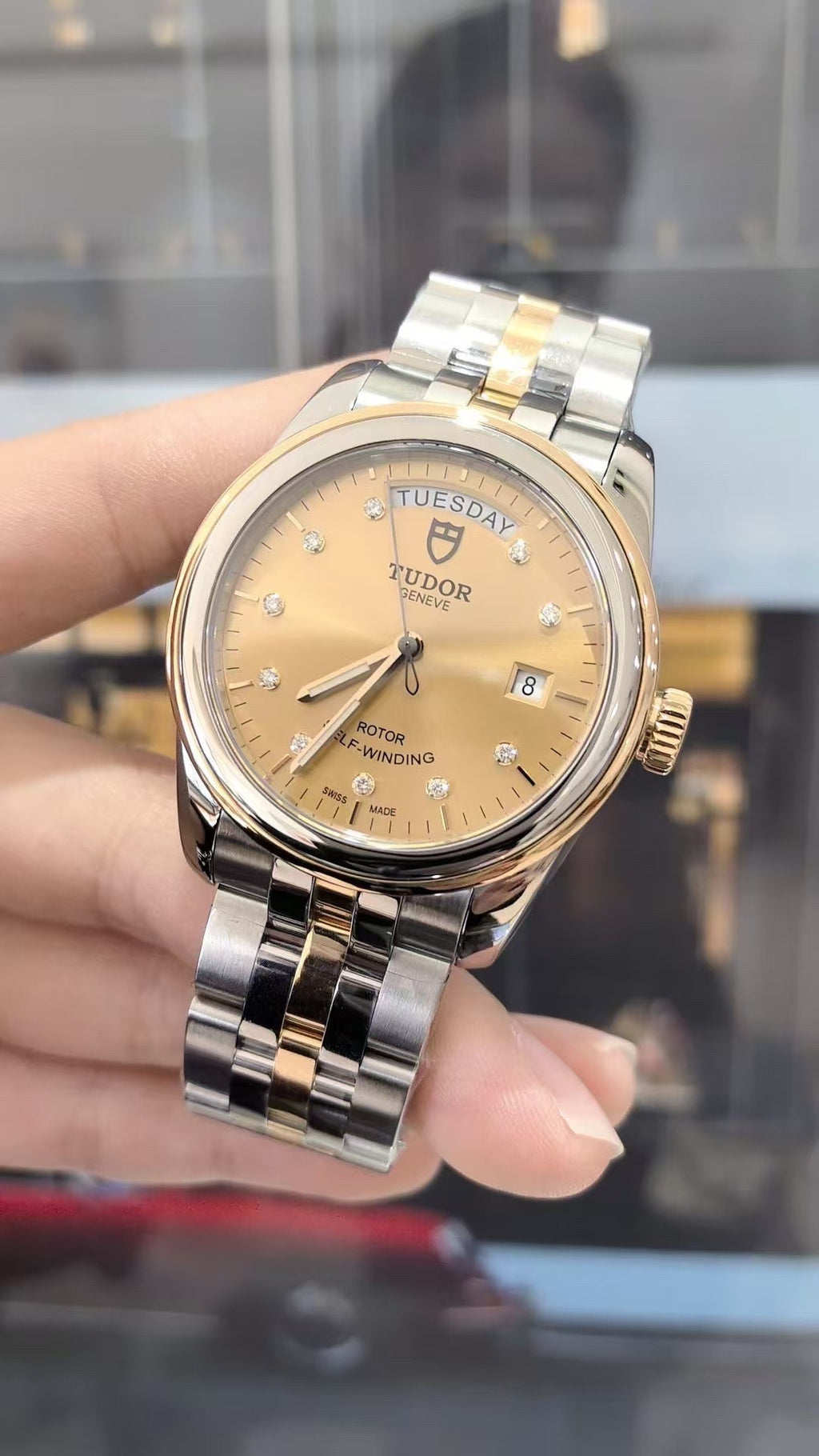 Tudor Gold Automatic (self-winding) watch
