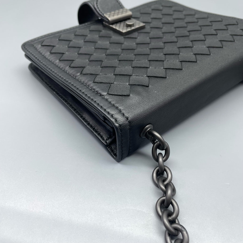 Bottega Veneta Black Shoulder Bag