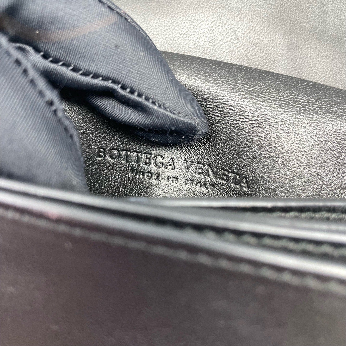 Bottega Veneta Black Shoulder Bag