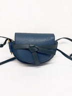 Loewe Navy Saddle Bag