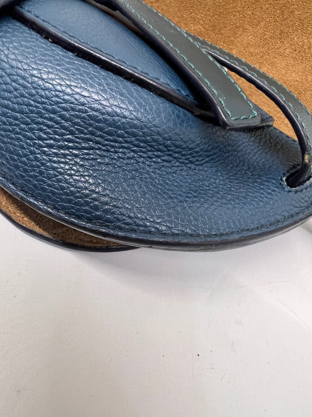 Loewe Navy Saddle Bag