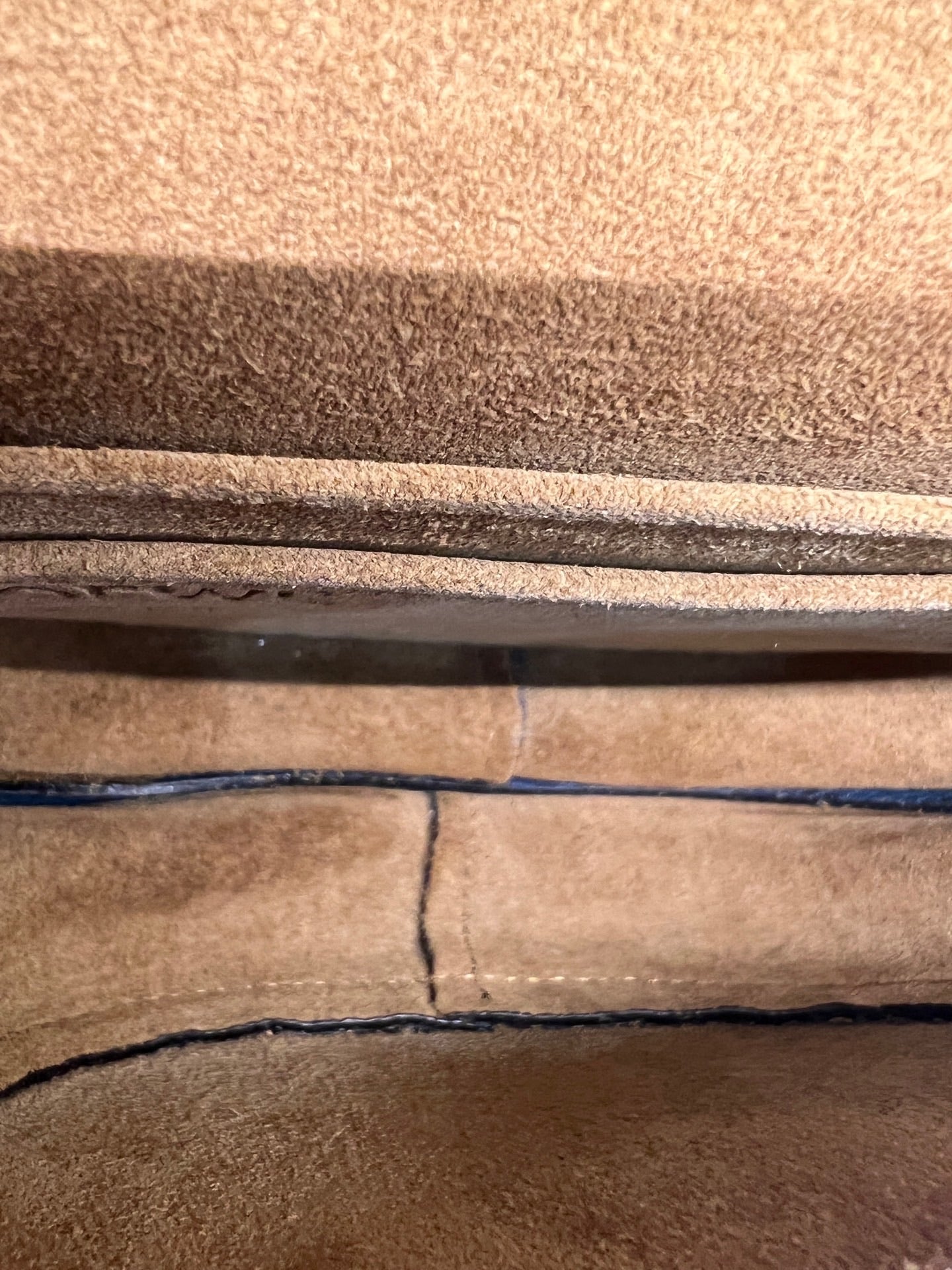 Loewe Navy Saddle Bag