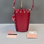 Miu Miu Red Bucket & Drawstring Bag