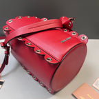Miu Miu Red Bucket & Drawstring Bag