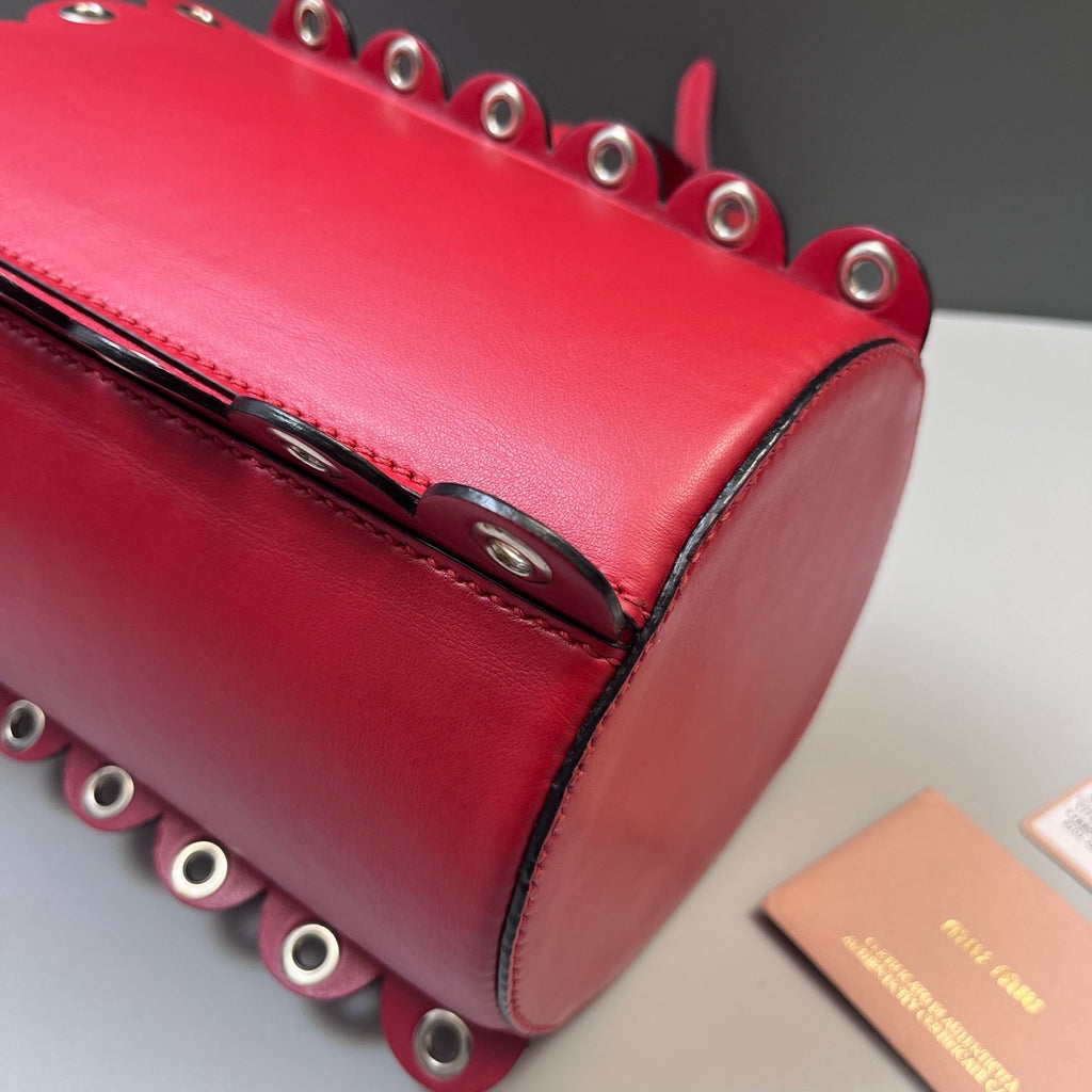Miu Miu Red Bucket & Drawstring Bag