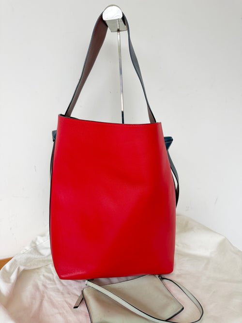 Celine Green Bucket & Drawstring Bag