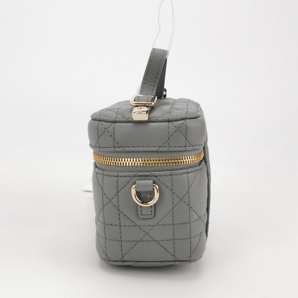 Dior Lady Dior Gray Satchel