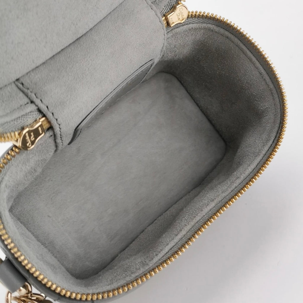 Dior Lady Dior Gray Satchel