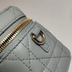 Dior Lady Dior Gray Satchel