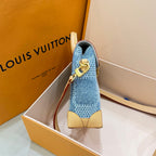Louis Vuitton NANO STEAMER Handbag Crossbody 15x18x7 N40751