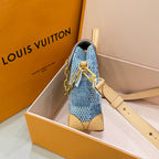 Louis Vuitton NANO STEAMER Handbag Crossbody 15x18x7 N40751