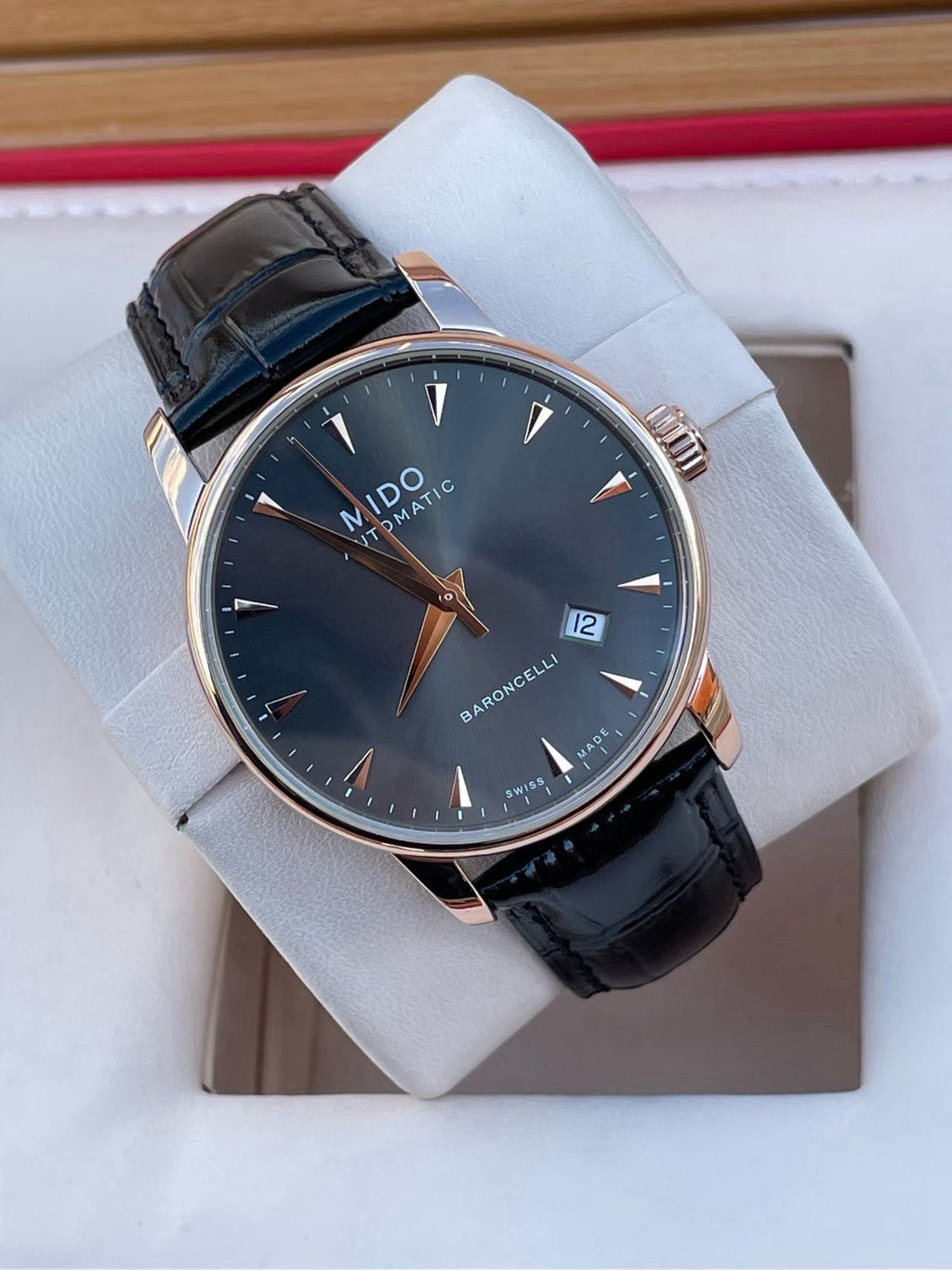 Mido Berenice Gray Automatic (self-winding) watch 38 millimeters M8600.3.13.4
