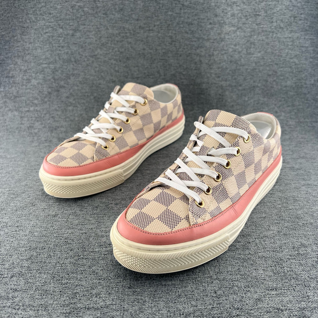 Louis Vuitton Pink Skate shoes