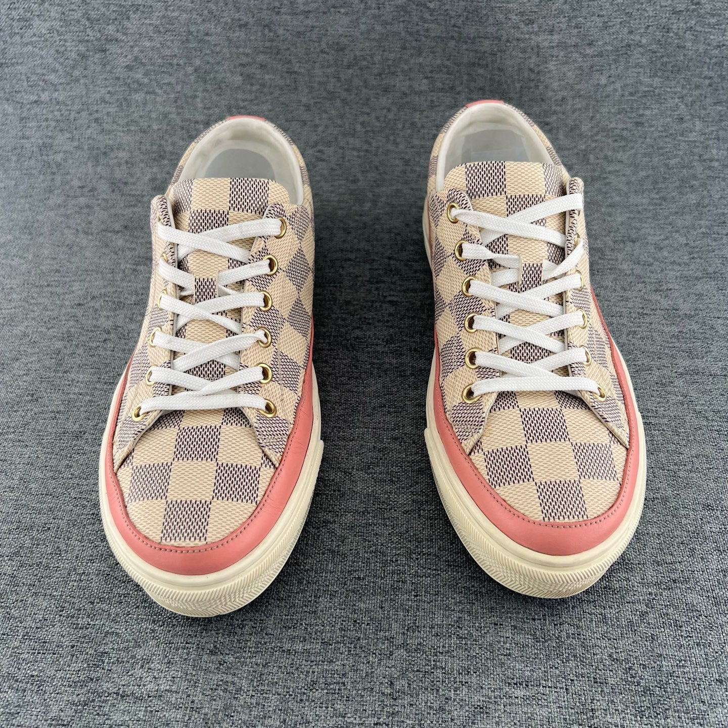 Louis Vuitton Pink Skate shoes