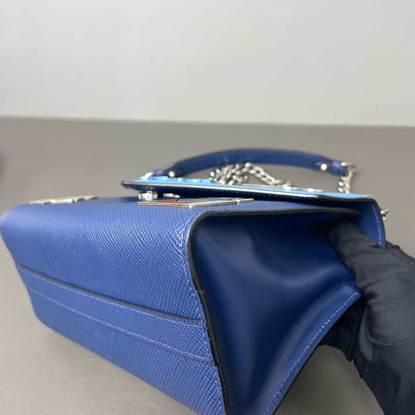 Prada Blue Shoulder Bag
