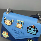 Prada Blue Shoulder Bag