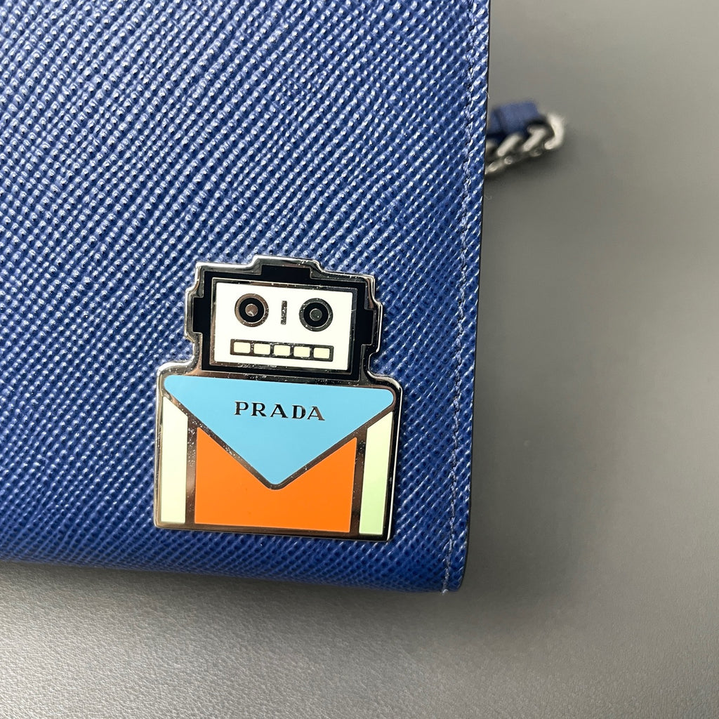 Prada Blue Shoulder Bag