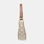 Celine AVA logo-print handbag Canvas Beige Satchel