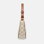 Celine AVA logo-print handbag Canvas Beige Satchel