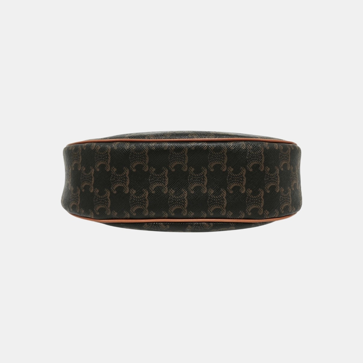 Celine AVA logo-print handbag Canvas Brown Satchel