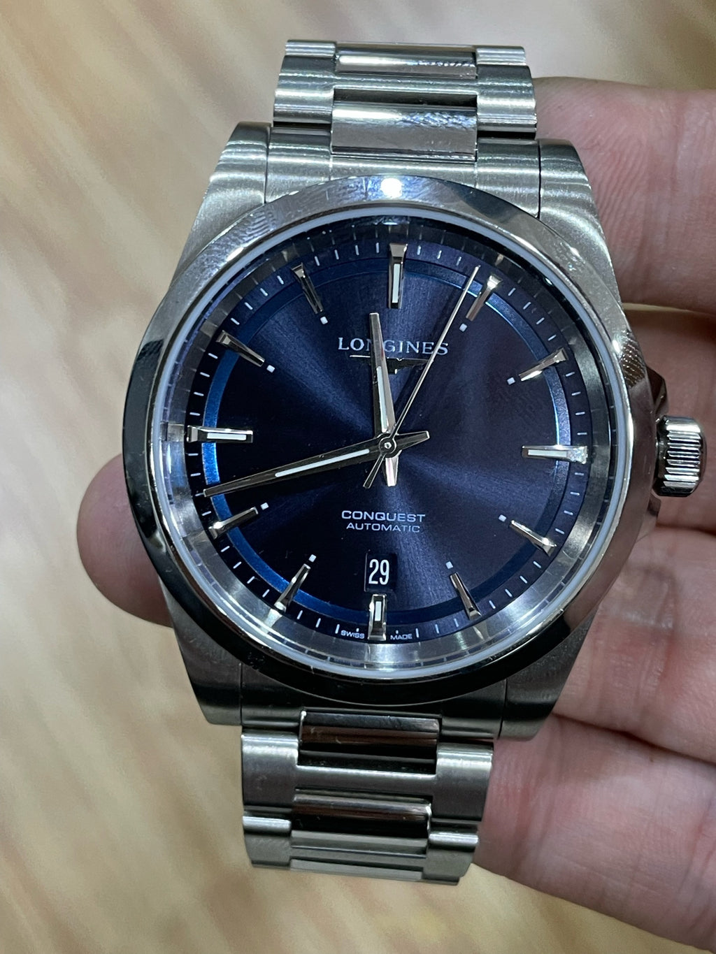 Longines Conquest Series Mechanical watch 41.00mm L3.830.4.92.6