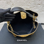 Chanel Alcantara Brown Crossbody