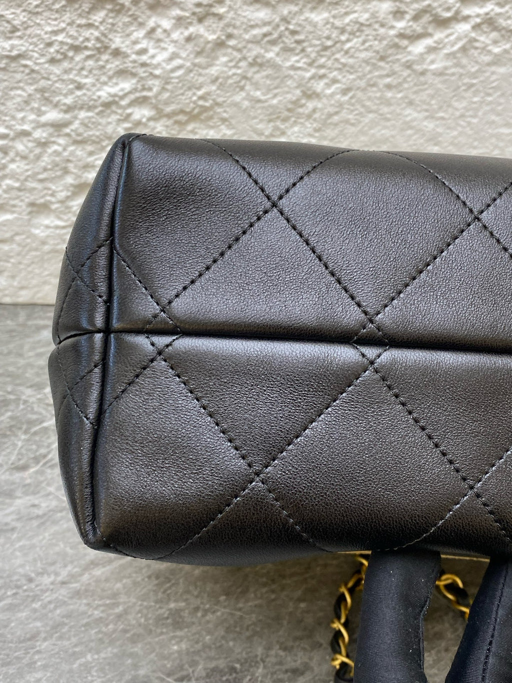 Chanel Alcantara Brown Crossbody