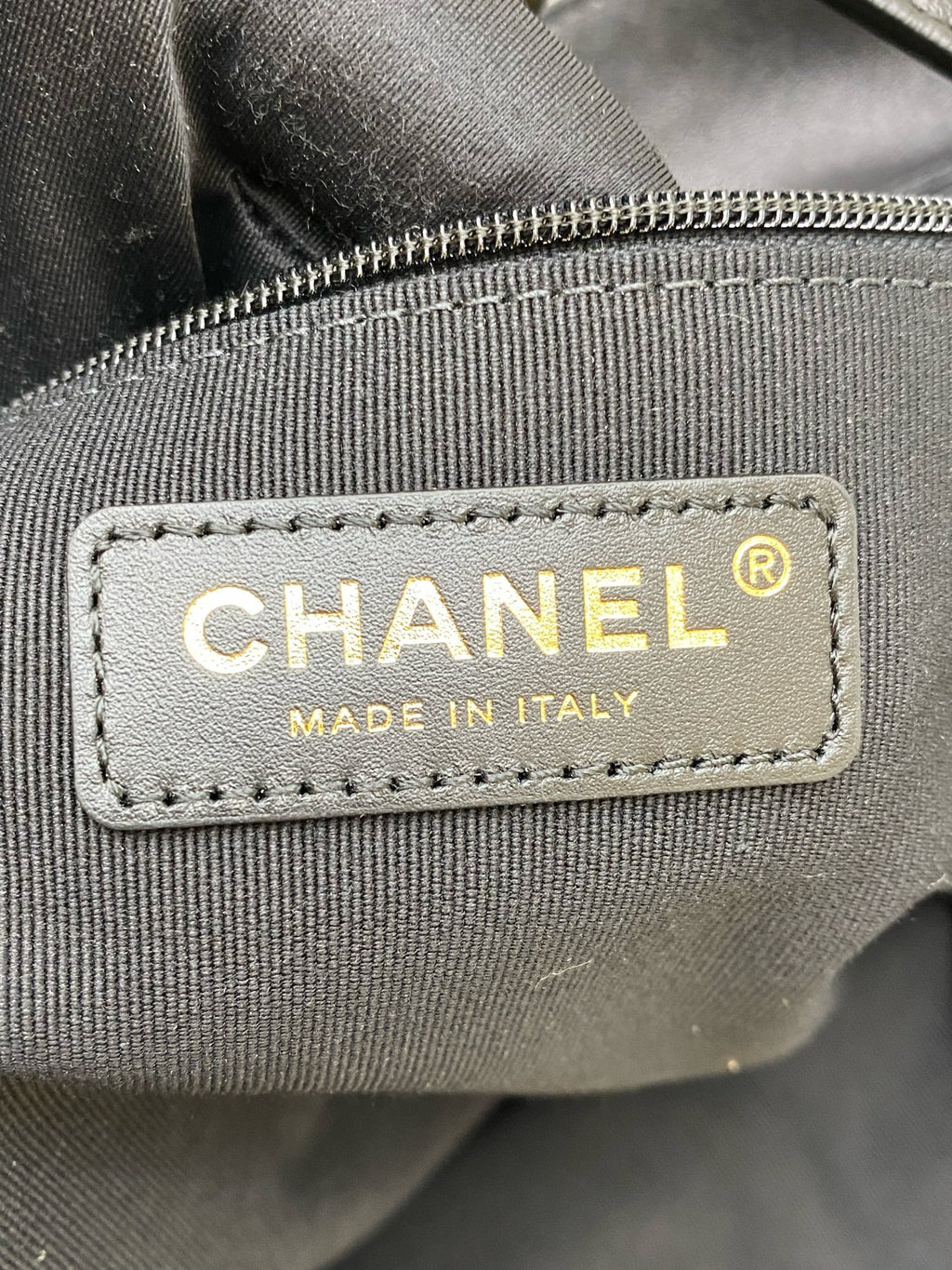 Chanel Alcantara Brown Crossbody
