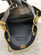 Chanel Alcantara Brown Crossbody