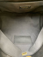 Chanel Alcantara Brown Crossbody