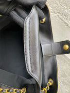 Chanel Alcantara Brown Crossbody