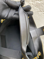Chanel Alcantara Brown Crossbody
